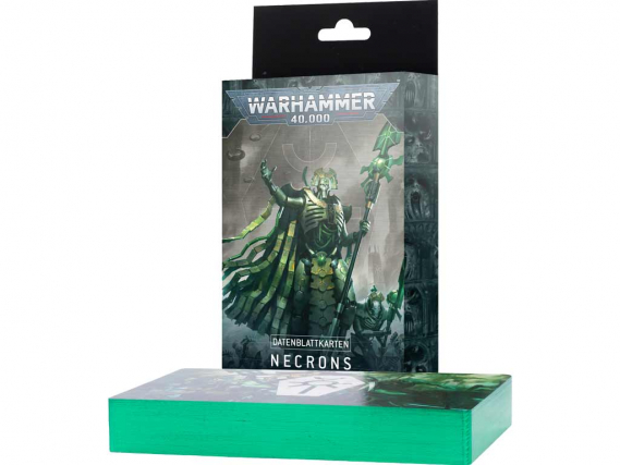 Warhammer 40,000 - Necrons: Datenblattkarten