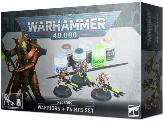 Warhammer 40,000 - Necrons: Warriors + Paints Set