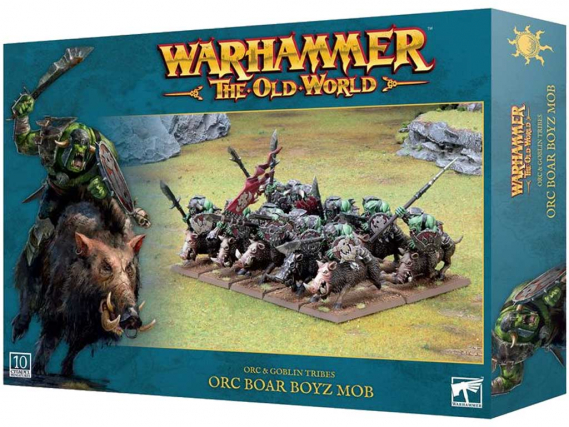 Orc & Goblin Tribes: Orc Boar Boyz Mob