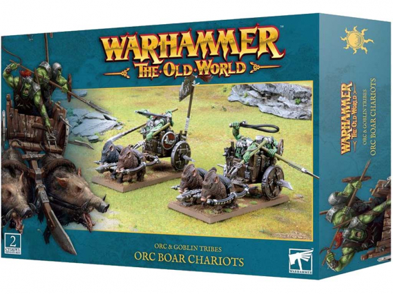 Orc & Goblin Tribes: Orc Boar Chariots