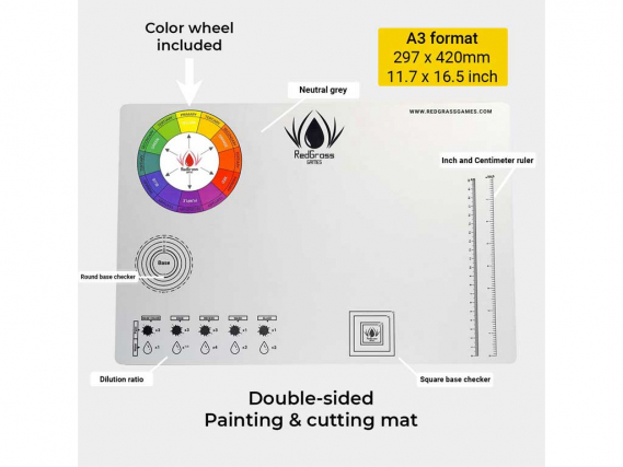 RGG Painting Mat A2 - Cut resistant