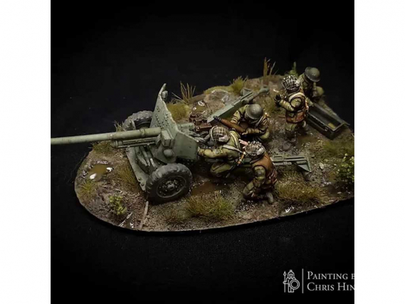 RKX Miniatures - Canadian 6pdr Anti-tank - WW2 Miniatures