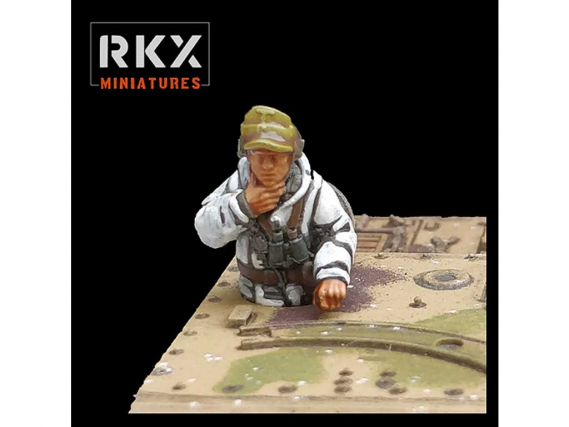 RKX Miniatures - German Tank Commander (WW2)