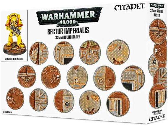 Sector Imperialis Round Bases 32 mm