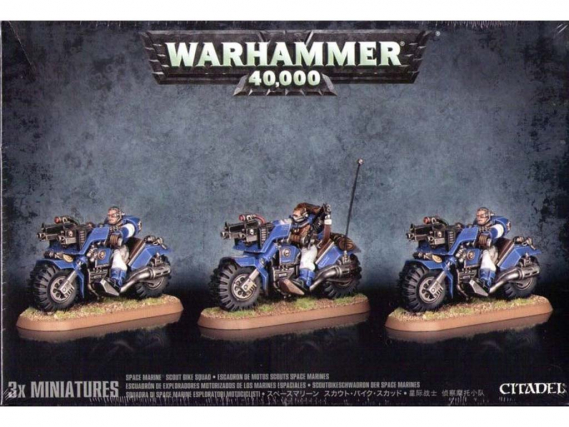 Warhammer 40,000 - Scout Bike Squad