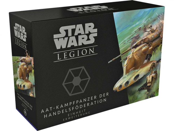 star wars: legion - aat trade federation battle tank unit expansion