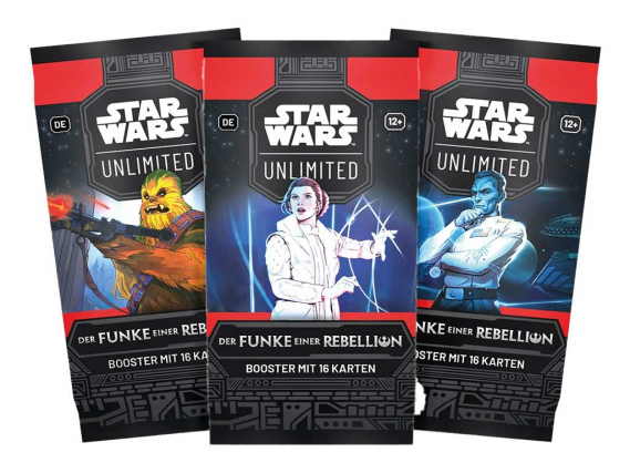 Star Wars: Unlimited – Der Funke einer Rebellion (Booster-Display)