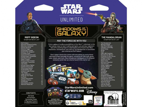 Star Wars: Unlimited – Shadows of the Galaxy (Two-Player-Starter)