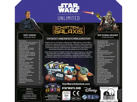 Star Wars: Unlimited - Schatten der Galaxis (Zwei-Spieler-Starter)