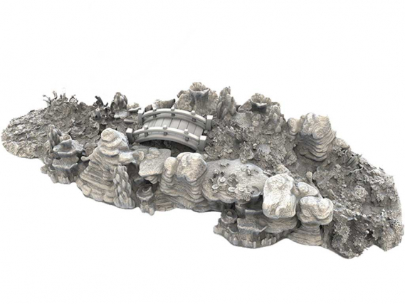 3D Printed Terrain - Pirate Setting - The Coral Reef