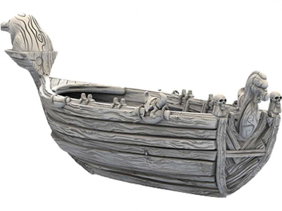 3D Printed Terrain - Pirate Setting - The Fisherman Boat