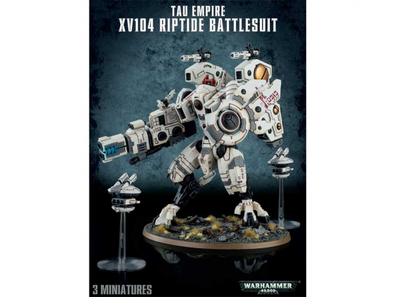 Warhammer 40,000 - T'au Empire: XV104 Riptide Battlesuit