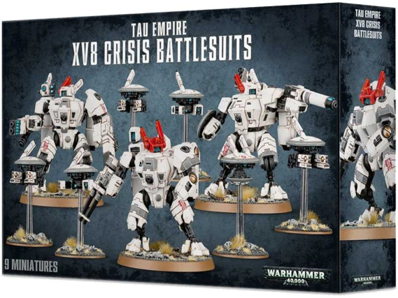 Warhammer 40,000 - T'au Empire: XV8 Crisis Battlesuit Team