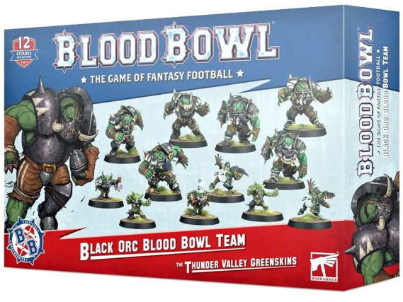 Thunder Valley Greenskins – Black Orcs Blood Bowl Team