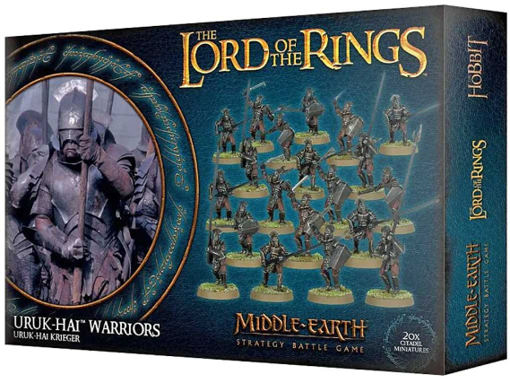 Krieger der Uruk-hai Miniaturen