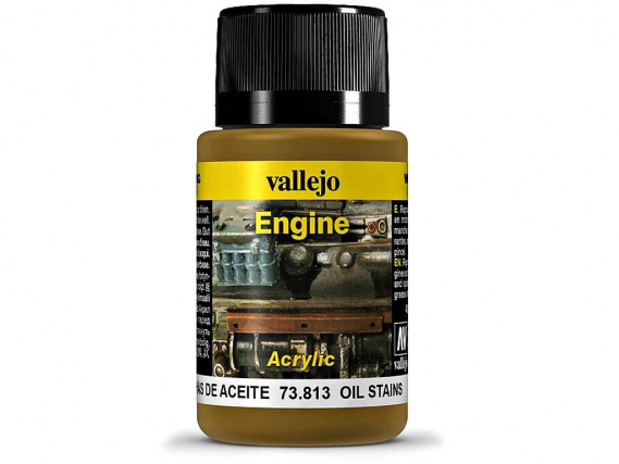 Vallejo Engine Ölflecken