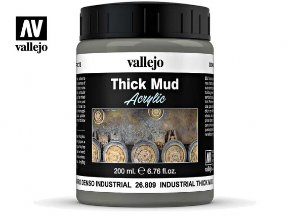 Vallejo Thick Mud Acrylic - Schlamm Industrie