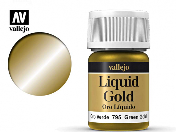Vallejo Liquid Gold - Green Gold (Grüngold)