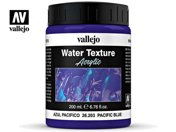 Vallejo Water Texture - Pacific Blue