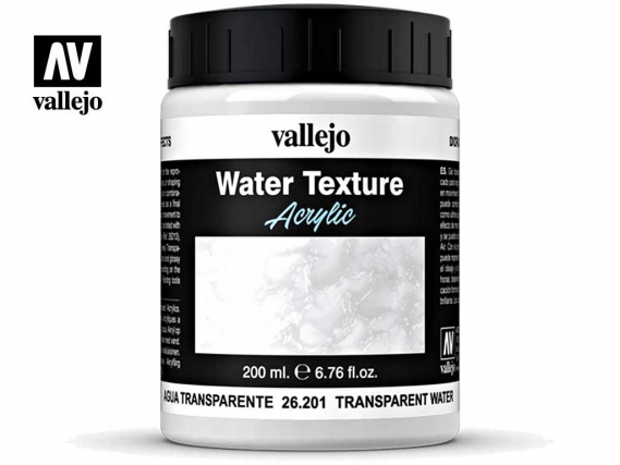 Vallejo Water Texture Acrylic - Transparent Water