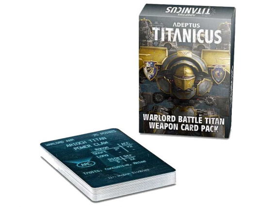 Warlord Battle Titan Weapon Card Pack (EN)