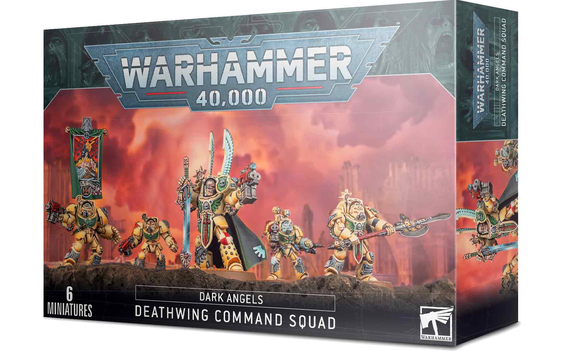 Squad commands. Deathwing Command Squad Warhammer 40000. Warhammer Squad Command. Warhammer 40000 Dark Angels: Deathwing Command Squad. Dark Angels Deathwing.