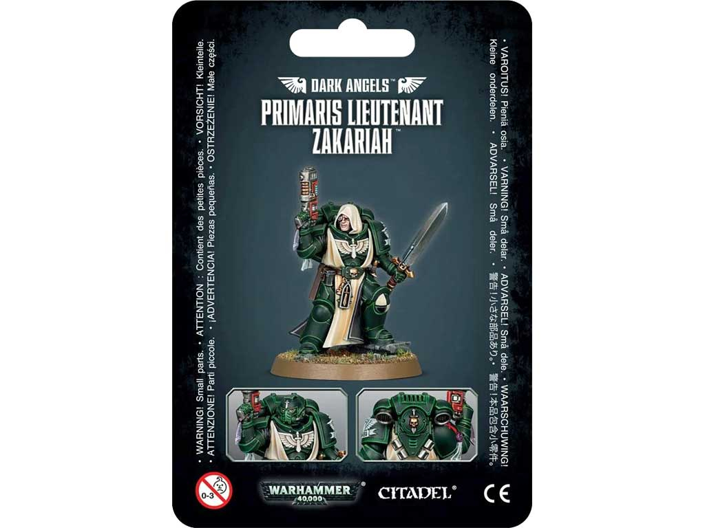 Warhammer 40,000 - Dark Angels Primaris Lieutenant Zakariah