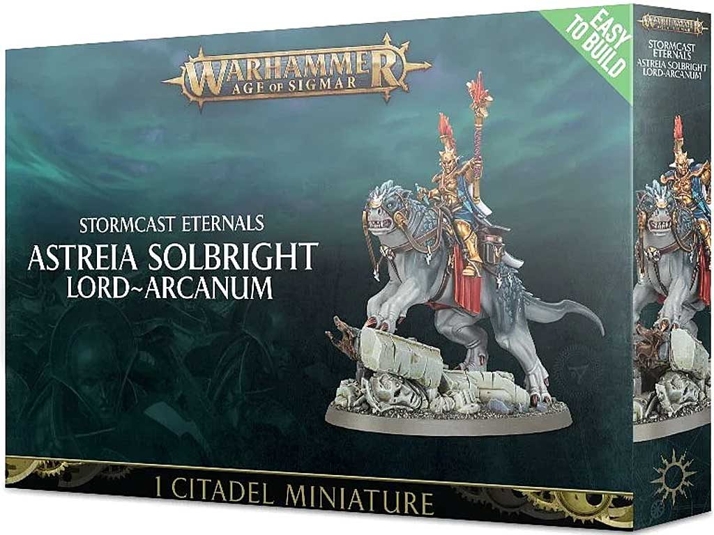 Easy to Build: Astreia Solbright, Lord-Arcanum