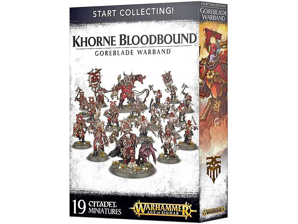 Start Collecting! Khorne Bloodbound Goreblade Warband