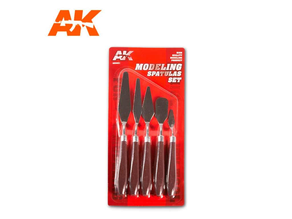 Ak Interactive Modeling Spatulas Set