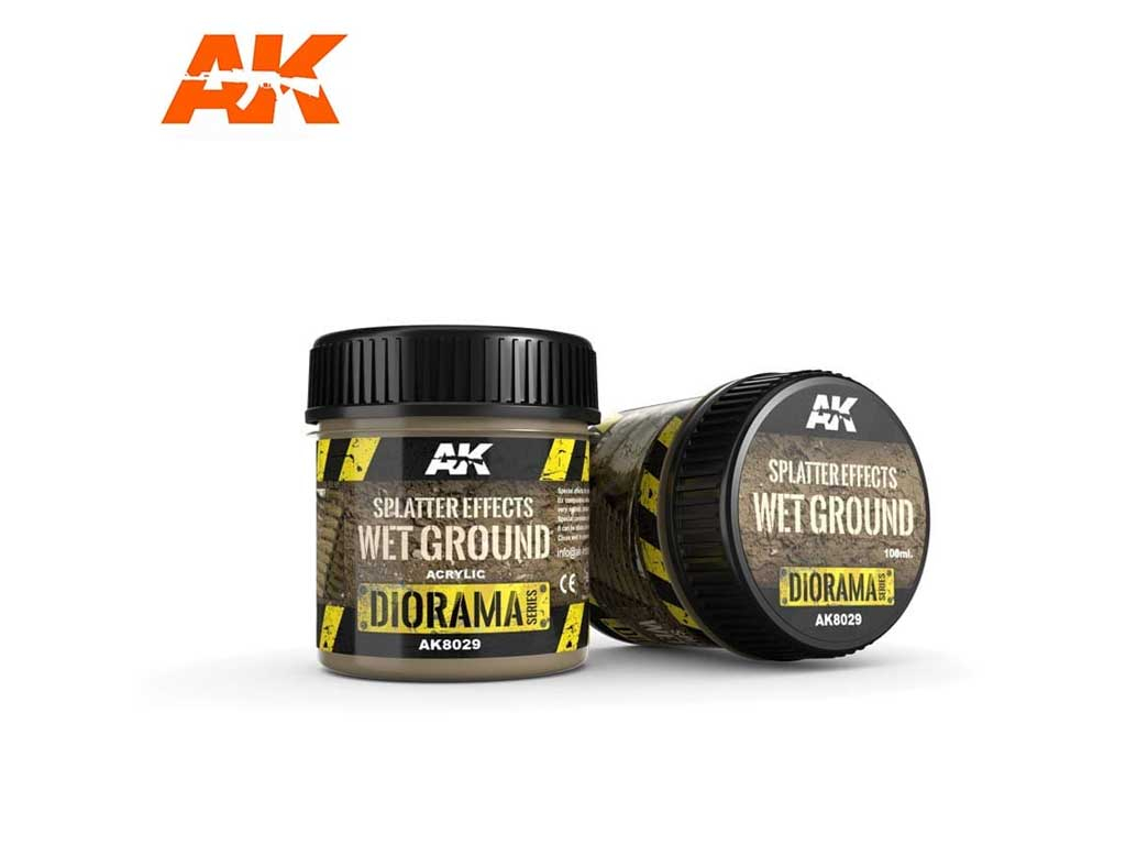 AK Interactive Splatter Effects Wet Ground