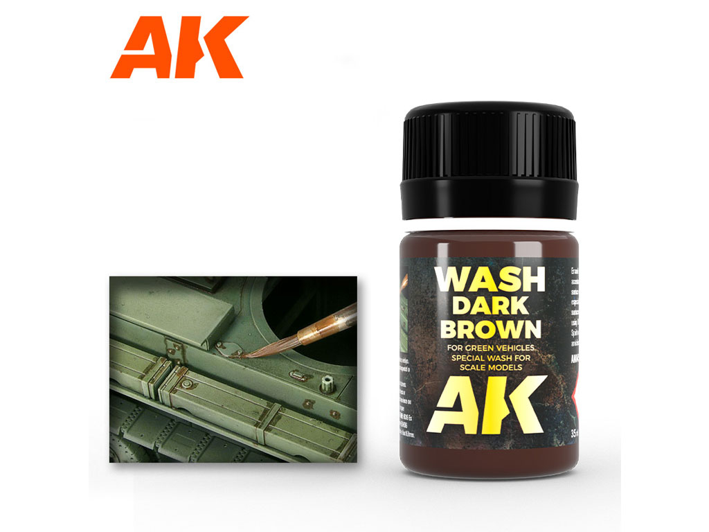 AK Interactive Dark Brown Wash