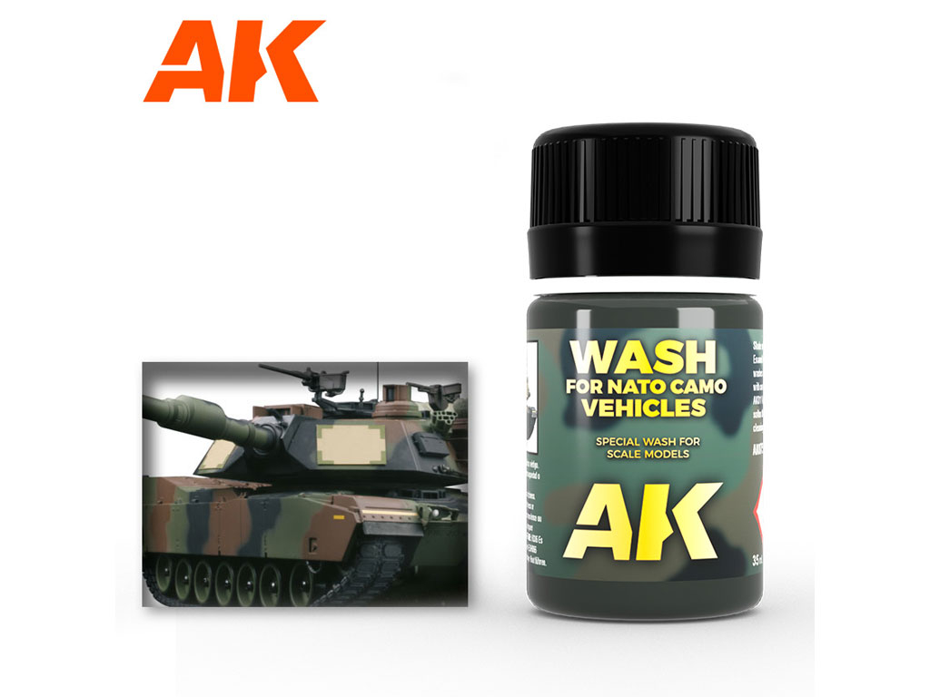 AK Interactive Wash For Nato Tanks