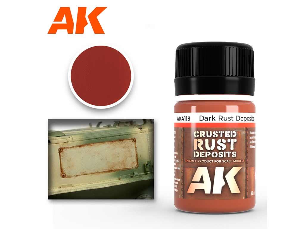 AK Interactive Dark Rust Deposits