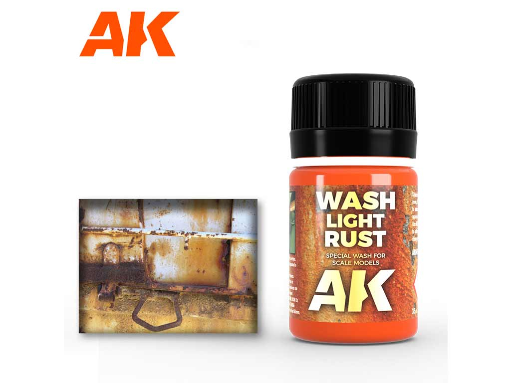 AK Interactive Light Rust Wash