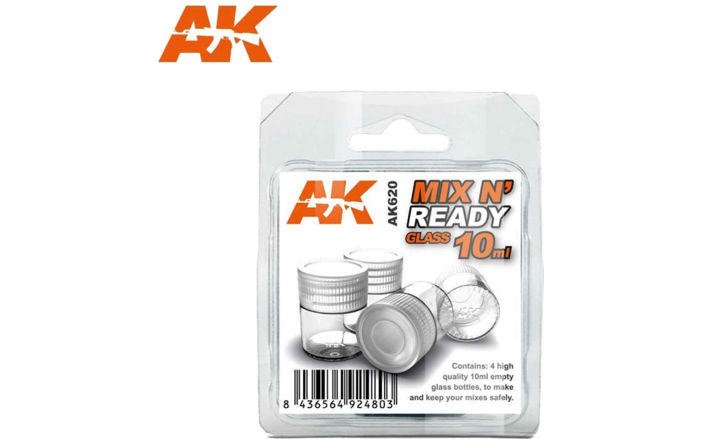 AK Mix n' Ready Glass 10 ml (4 pcs.)