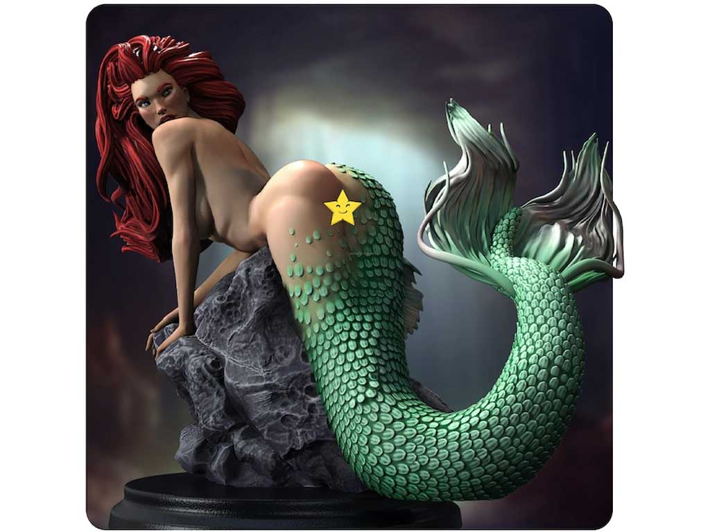 Ariel Pinup (NSFW)