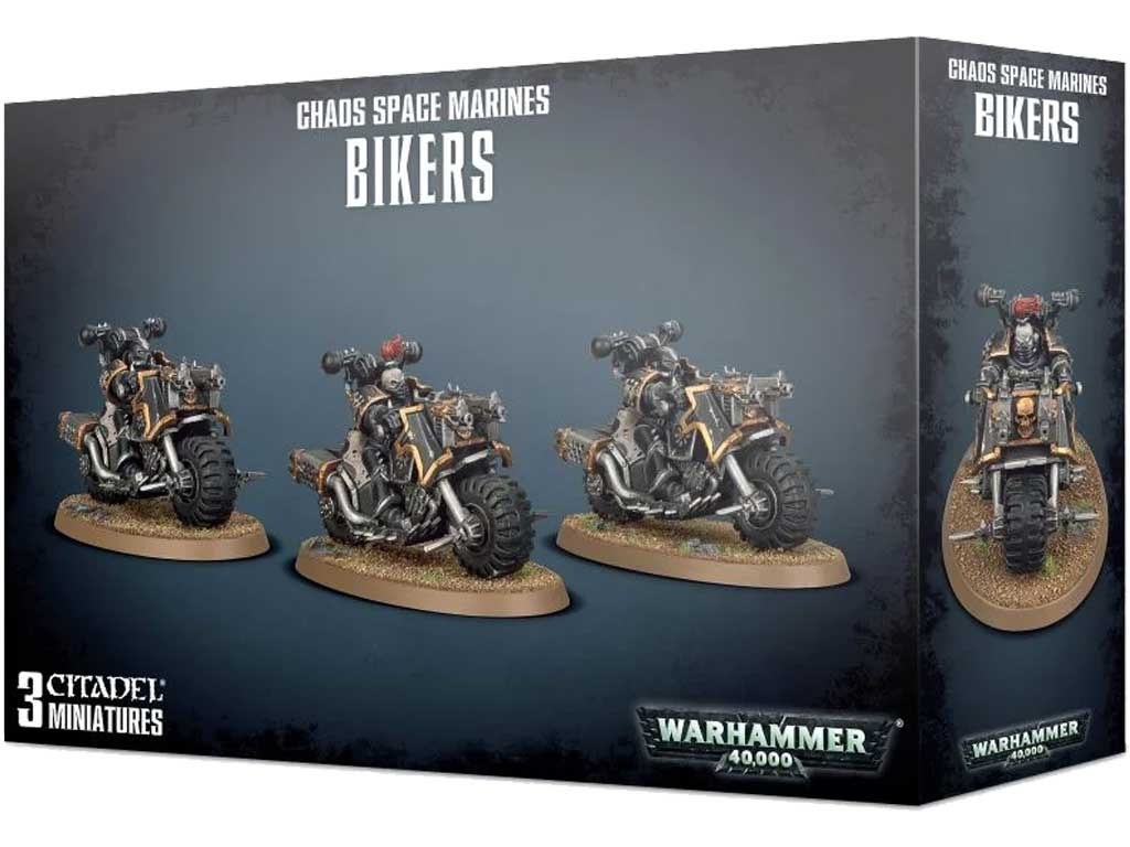 Warhammer 40,000 - Chaos Bikers