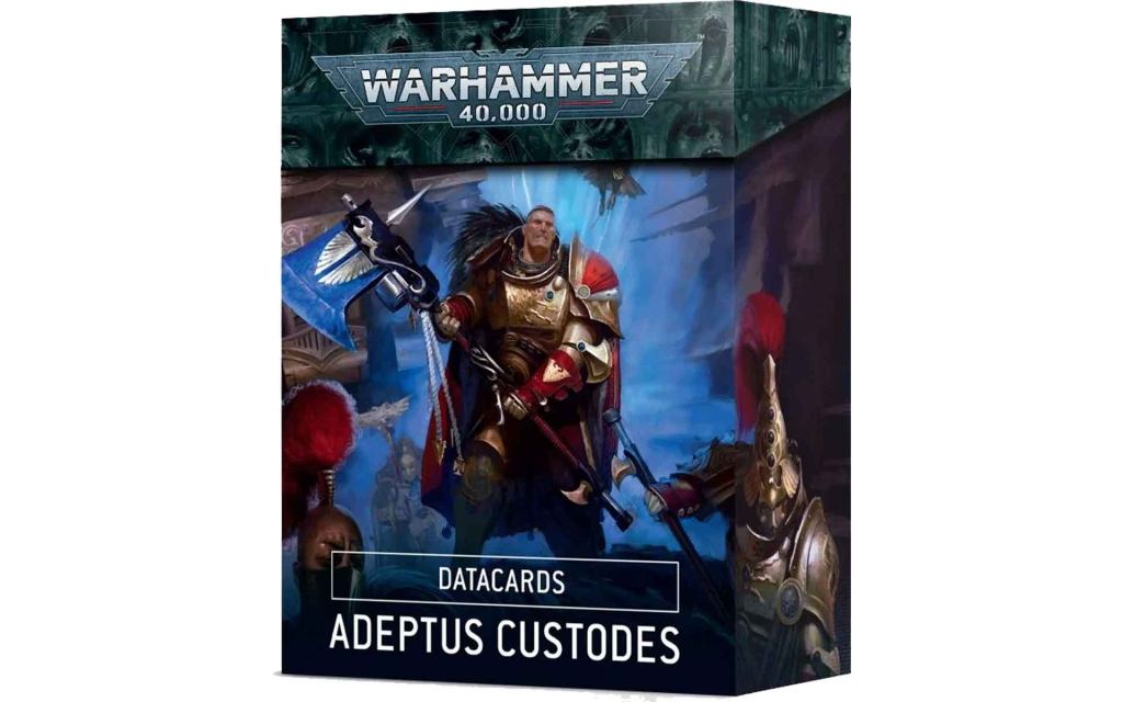 Warhammer 40,000 - Datacards: Adeptus Custodes (EN)