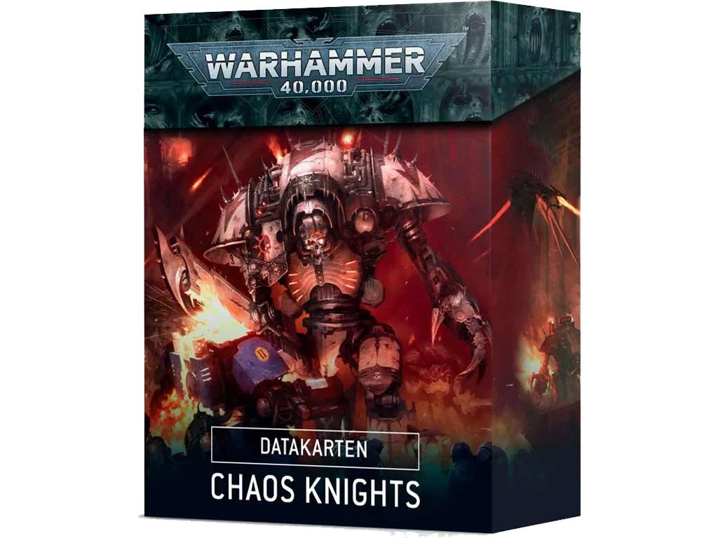 Warhammer 40k - Datacards: Chaos Knights (GER)