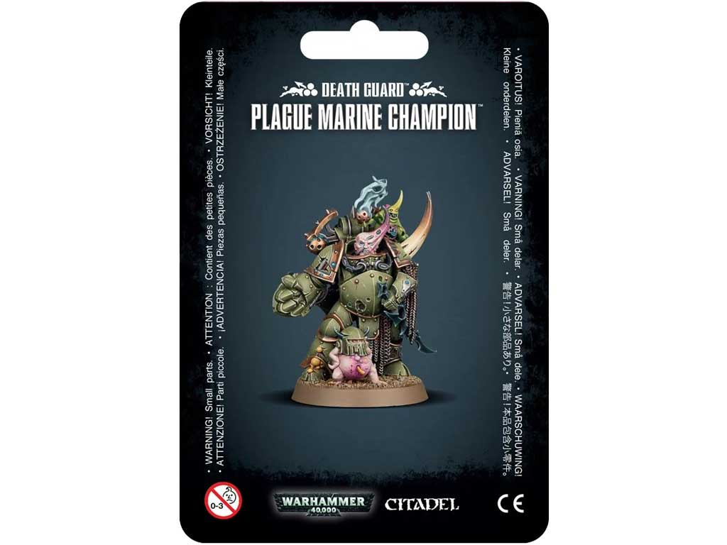 Warhammer 40,000 - Plague Marine Champion
