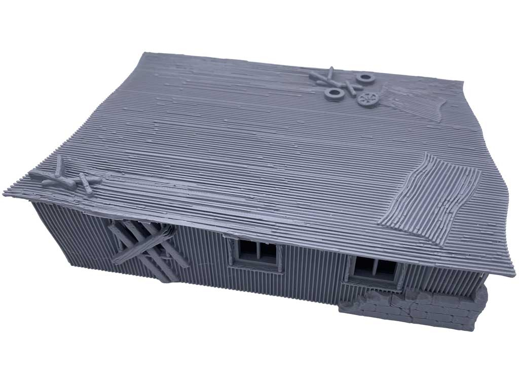 District 4.0 - 3D Printed Post Apocalypse Colony - Shack 4