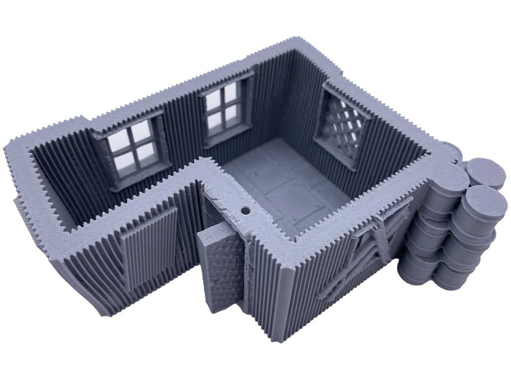 District 4.0 - 3D Printed Post Apocalypse Colony - Shack 9