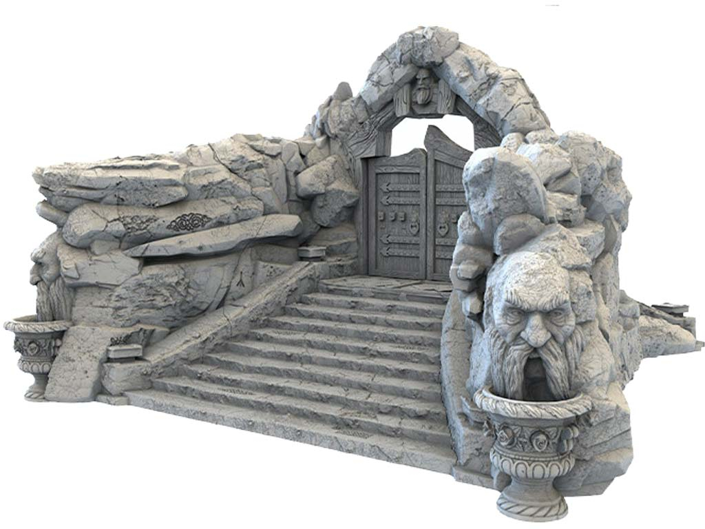 Dwarf City - Travel Tents - 3D Printed Terrain