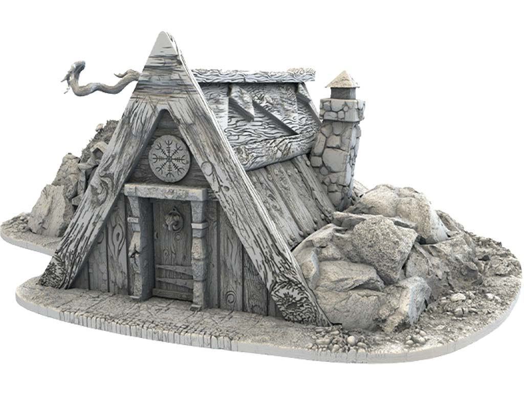 Dwarf City - The Dwelling of the Calm Man - 3D Printed Terrain