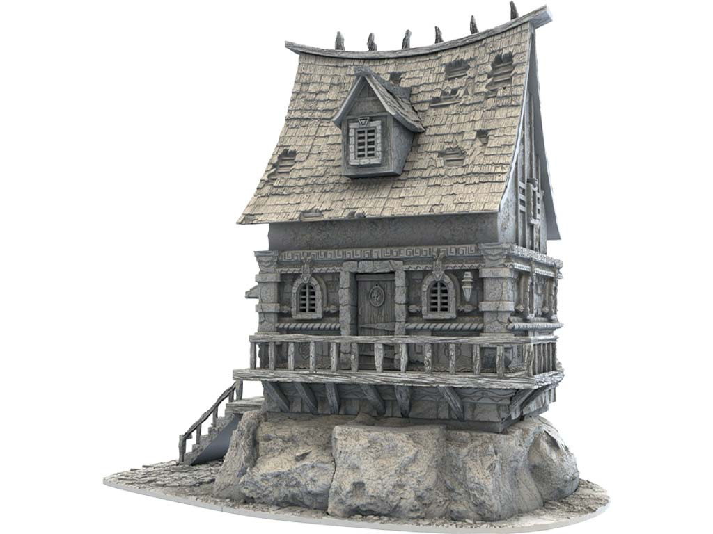 Dwarf City - The Tavern of the Drunk Dwarf - 3D Printed Terrain