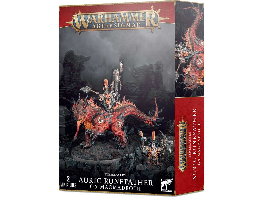 Auric Runefather on Magmadroth