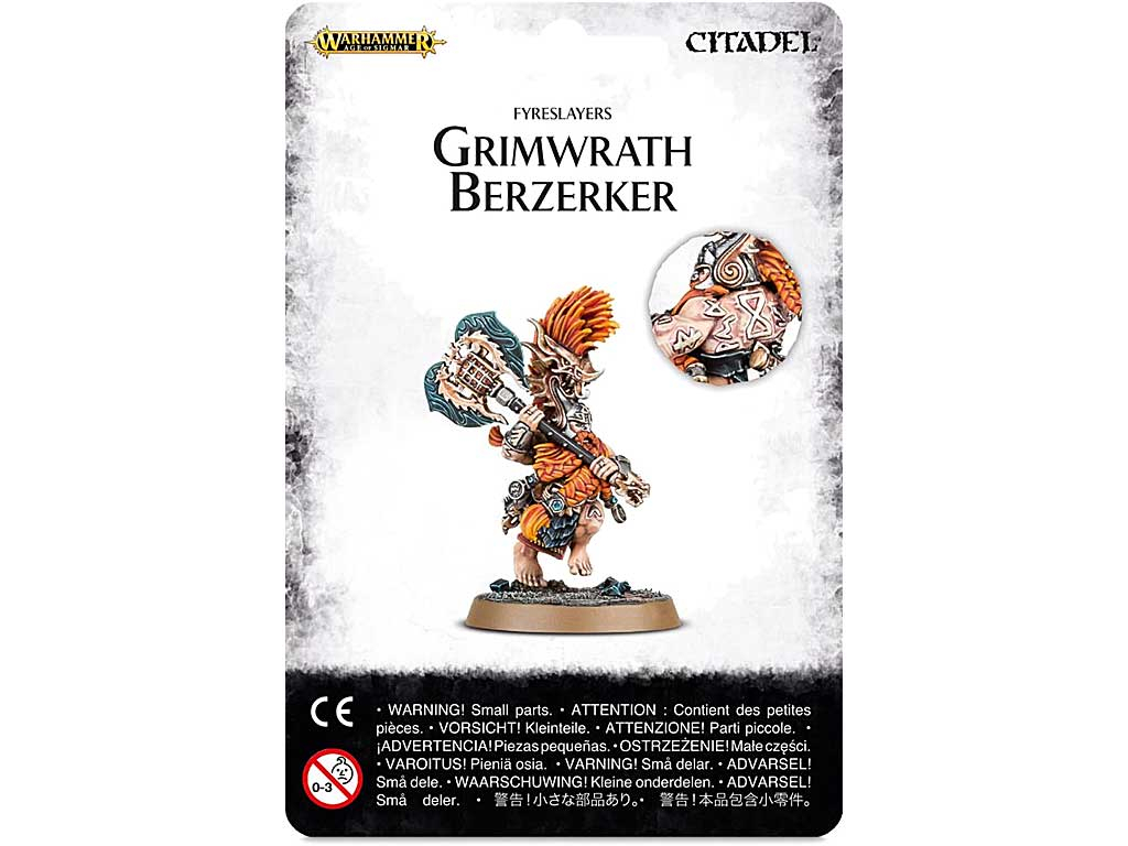 Grimwrath Berzerker Age of Sigmar Miniature