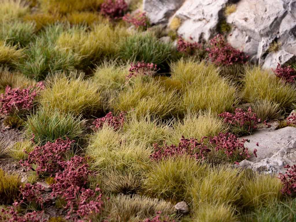 GamersGrass Dark Purple Flowers