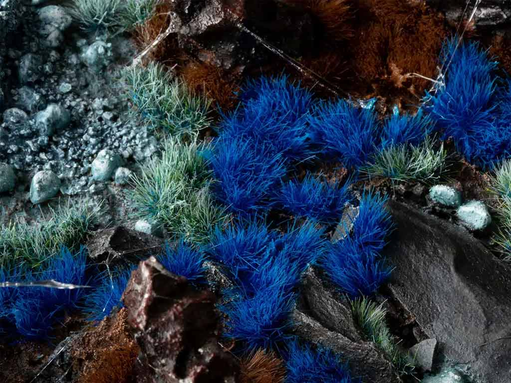 GamersGrass Tufts Alien Blue (6 mm) - Wild